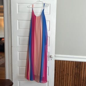 Pink Lily Multi-color Maxi dress